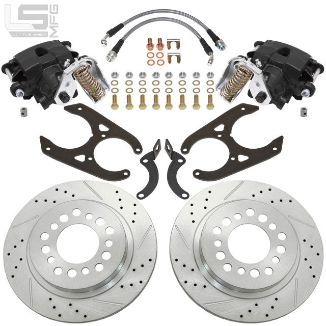 GM 88-00 C1500 Rear Disc Brakes (5-lug, for 10" Drum Axles)