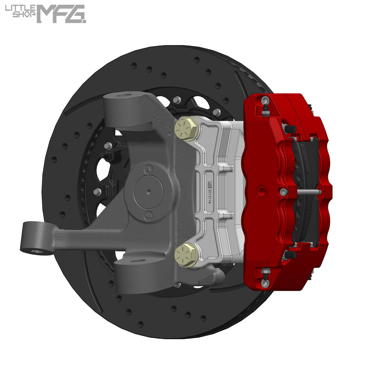 Little Shop MFG 14" Front Big Brake Kit (React / Wilwood Spindles) - photo 2