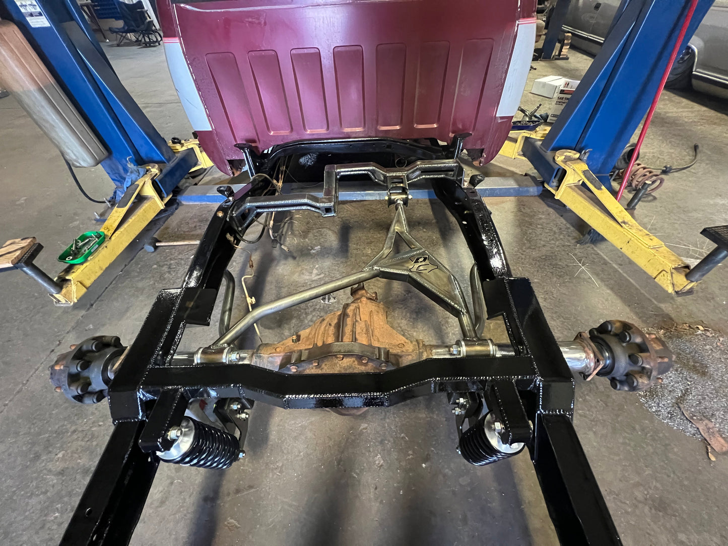 ALDAN REAR COIL OVERS