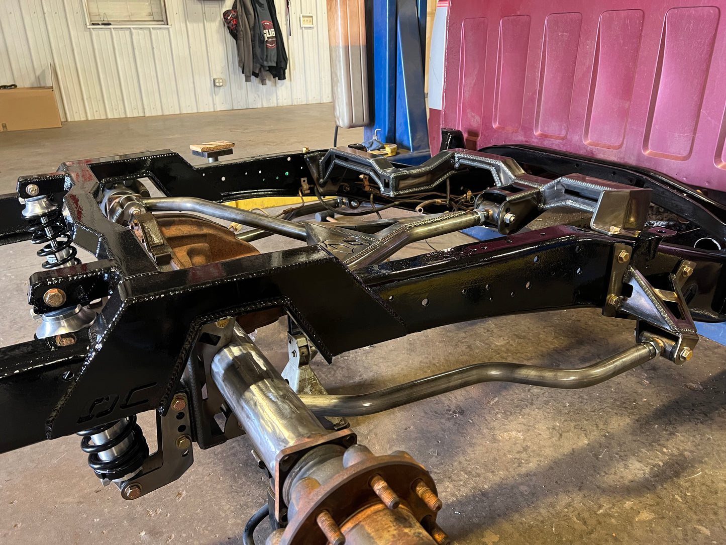 C3500 COIL OVER DUALLY KIT