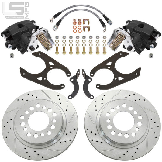 GM 88-00 C1500 Rear Disc Brakes (5-lug, for 11" Drum Axles)