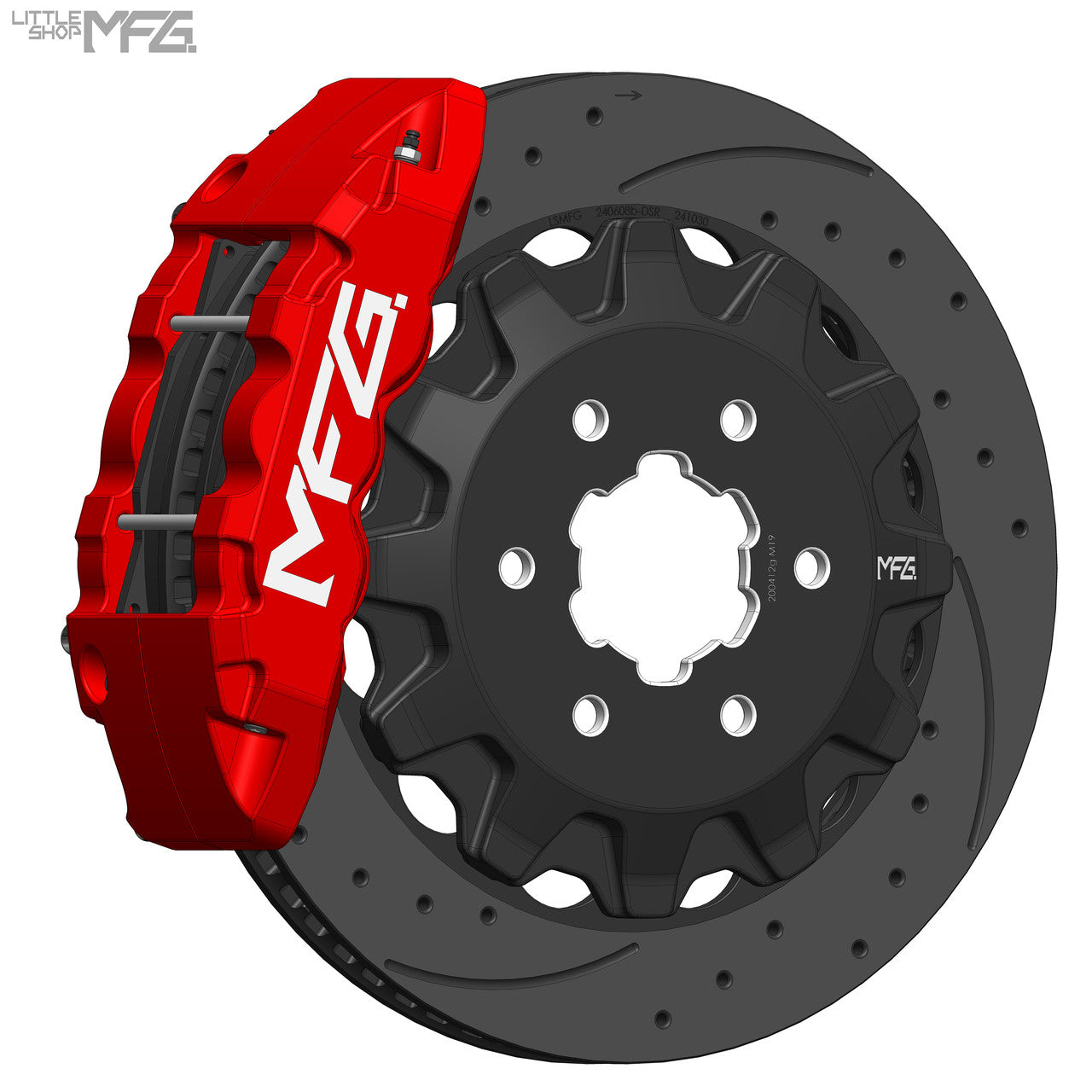 Little Shop MFG 16" Front Big Brake Kit K1500 - photo 1