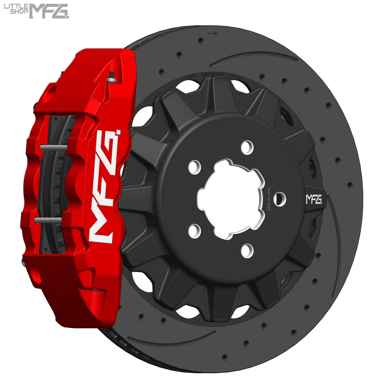 Little Shop MFG 16" Rear Big Brake Kit - photo 1