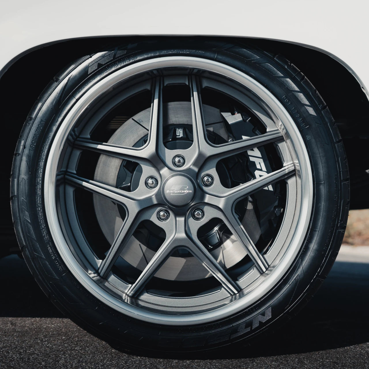 Little Shop MFG 16" Rear Big Brake Kit - customer install photo