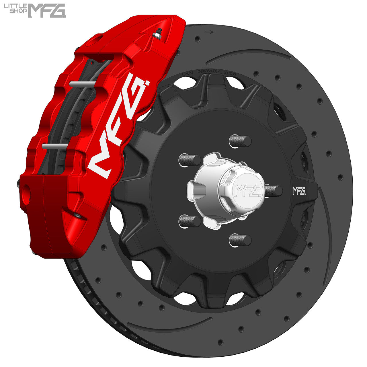 Little Shop MFG 16" Front Big Brake Kit (OEM-Type Spindles) - photo 1
