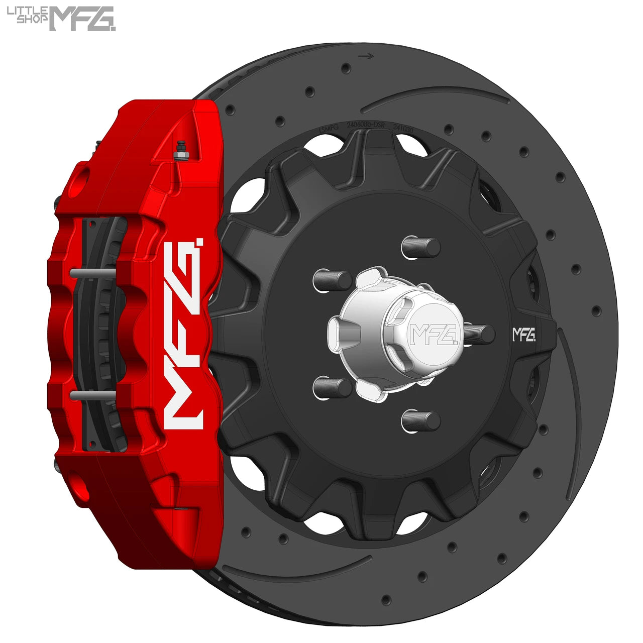 Little Shop MFG 16" Front Big Brake Kit (React / Wilwood Spindles) - photo 1