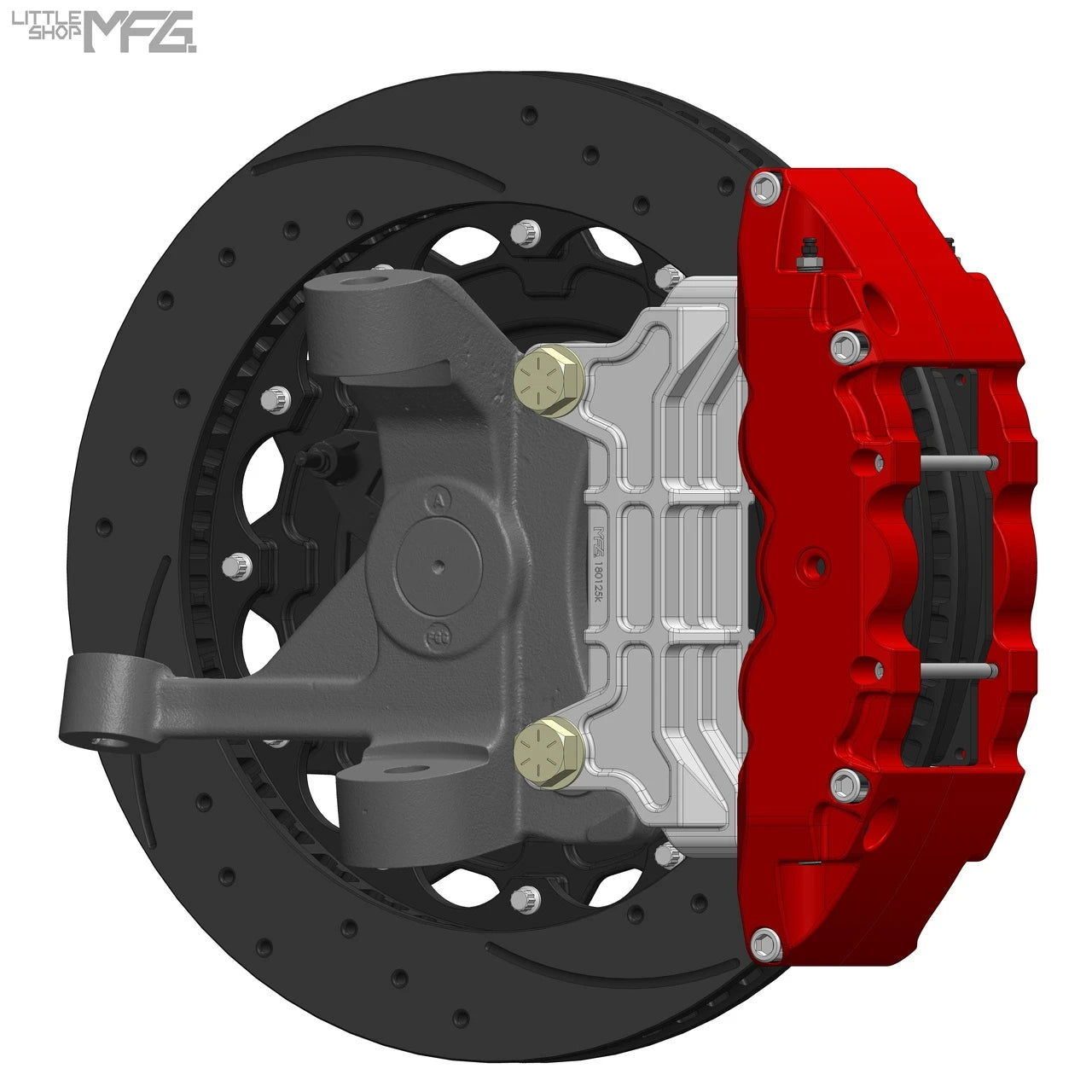 Little Shop MFG 16" Front Big Brake Kit (React / Wilwood Spindles) - photo 2