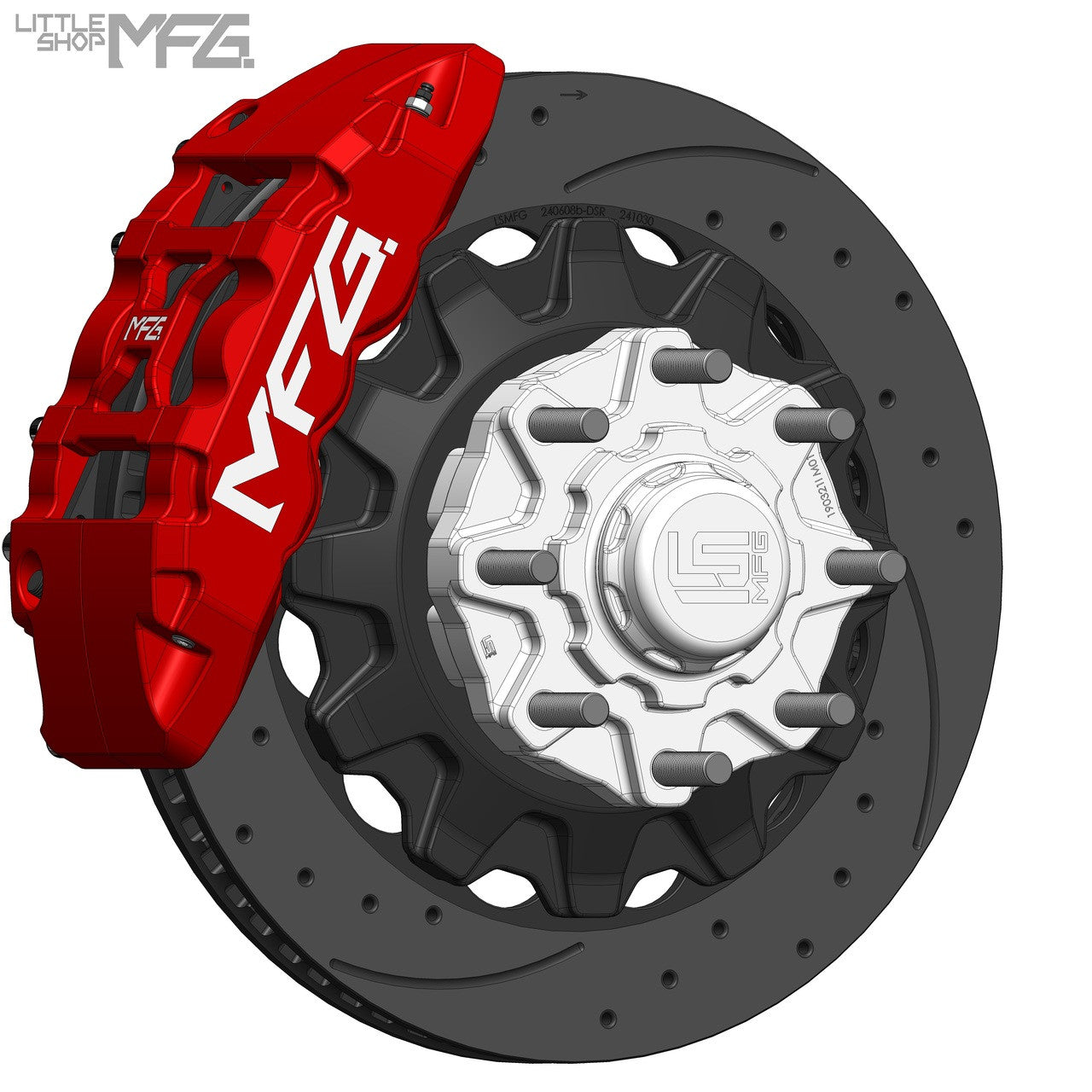Little Shop MFG 16" Front C6 Big Brake Kit - photo 1