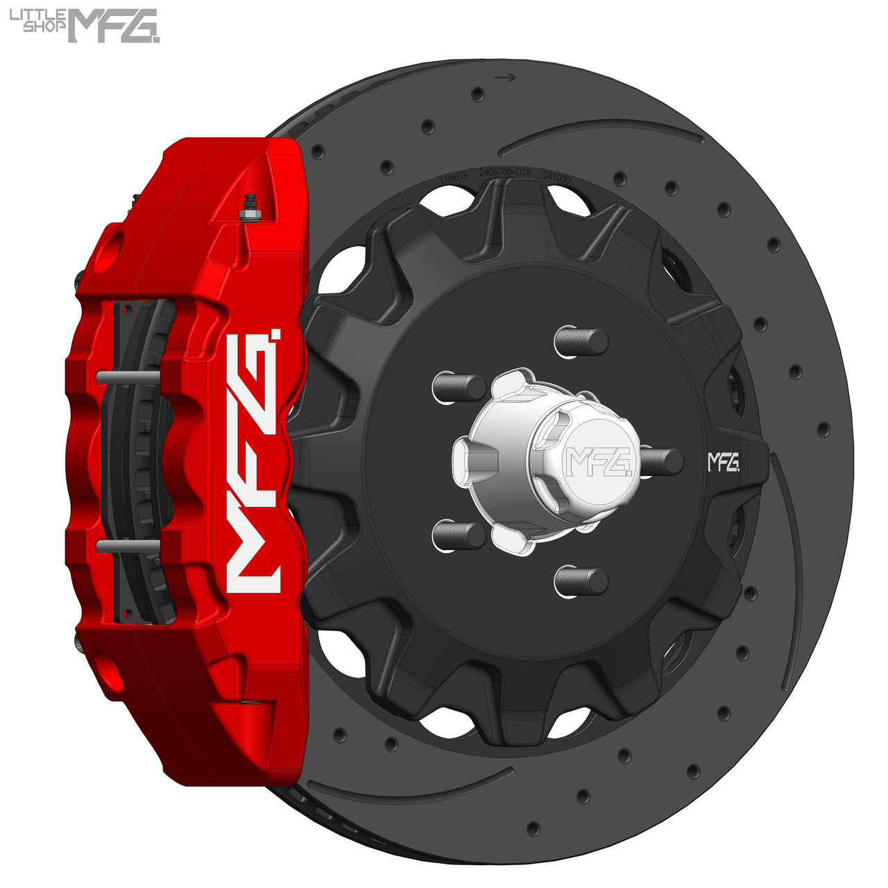 Little Shop MFG 16" Front Big Brake Kit (Belltech 2503/2504 Spindles) - photo 1